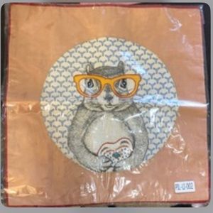 Nerdy squirrel pillow case